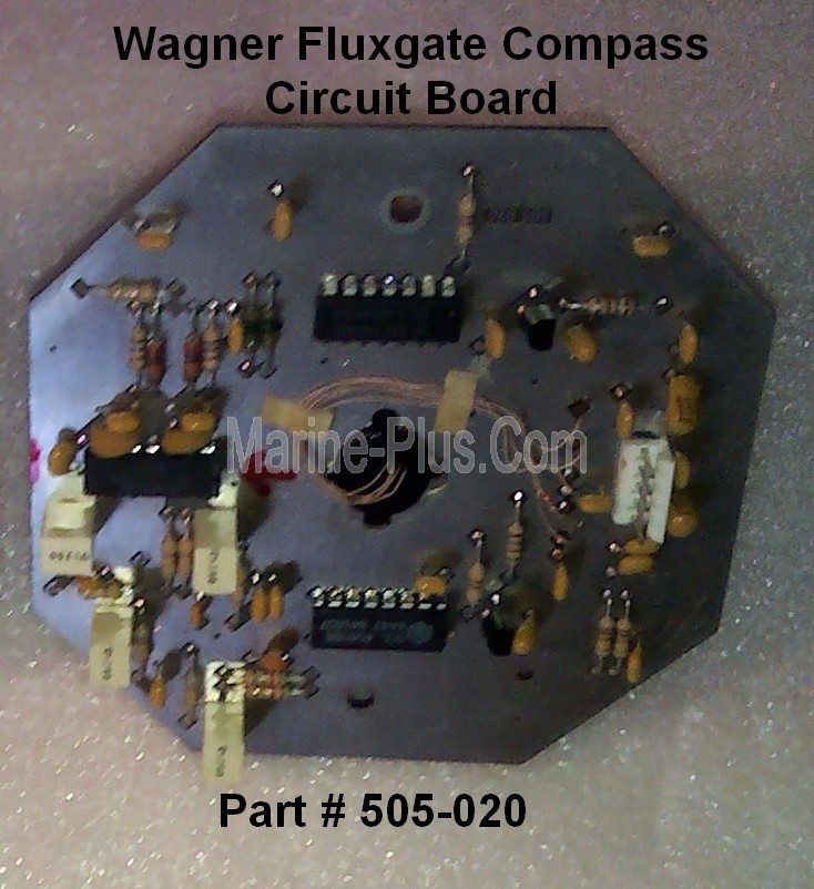 Wagner Micropilot Fluxgate Compass Circuit Board 505-020 ONLY (Used, Excellent Condition, Like New)