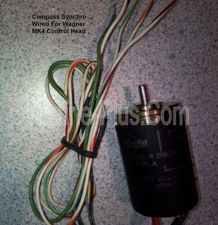 Wagner MK4 Control Head Compass SYNCHRO Transformer Size 11-1A (Stock Photo)