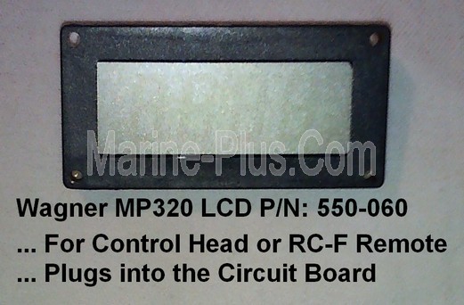 Wagner MP320 Control Head LCD Replacement ONLY (NEW, Plugs into Circuit Board) 