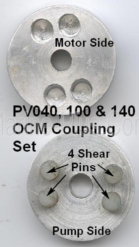 PV Pumpset OCM Replacement Coupling Set with Shear Pins (Custom New)
