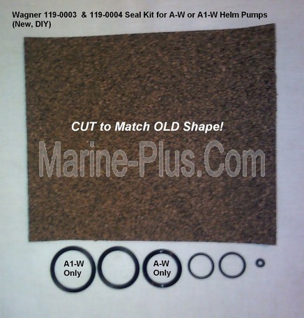 Wagner 119-0003 & 119-0004 Seal Kit for A-W or A1-W Helm Pumps