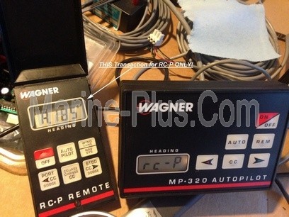 Wagner RC-P Portable Remote w/50' Cable & Plug (Rebuilt w/New Touchpad, Like New)