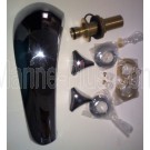 Grohe Roman Tub Spout Model 13445 & Chrome Diamond Knobs (New, RARE Discontinued Items)