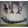 Grohe Roman Tub Spout Model 13445 & Chrome Diamond Knobs (New, RARE Discontinued Items)