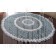 Hand Crochet Doily Centerpiece Tablecloth ... Blue White Large 33" Round