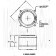 Wagner 5" Magnetic Compass Diagram - HOOD ONLY FITS THIS SIZE