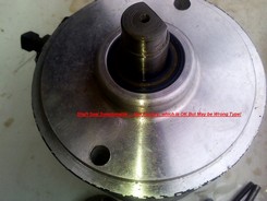 Shaft Seal Suspect ... Also Not Factory Type!