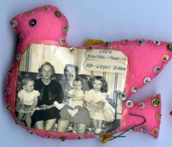 Young Hayward Family with Grandmother 1954