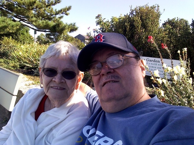 yn with Son Wayne at Newbury Port Pier August 2016